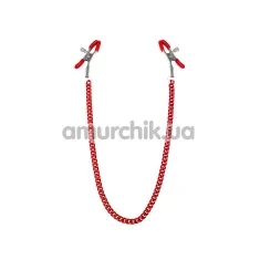 Зажимы для сосков Feral Feelings Nipple Clamps Classic, красные - Фото №1