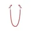 Затискачі для сосків Feral Feelings Nipple Clamps Classic, червоні