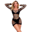 Платье Star Night Net Summer Mini Dress, черное - Фото №1