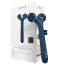 Ультразвуковий масажер для обличчя Geske Sonic Facial Roller 4 in 1, синій - Фото №6