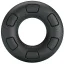 Эрекционное кольцо Crazy Bull Super Soft Silicone Bertram, черное - Фото №1