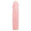 Насадка на пеніс Sex Toys Big Man з великою голівкою, тілесна - Фото №2