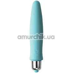 Кліторальний вібратор Rocks-Off 7-speed ​​Kama Discrete Pleasure, бірюзовий - Фото №1