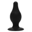 Анальна пробка SilexD Premium Silicone Plug Model 2 Size M, чорна - Фото №1