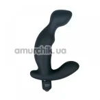 Вибростимулятор простаты Tom of Finland Silicone P-Spot Vibe, черный - Фото №1