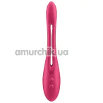 Вибратор Satisfyer Elastic Game Battery Powered, бордовый - Фото №1