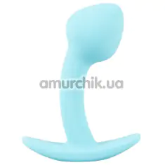 Анальна пробка Cuties Mini Butt Plug 556831, блакитна - Фото №1