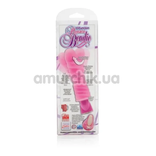 Вибратор Pleasure Bendie, розовый