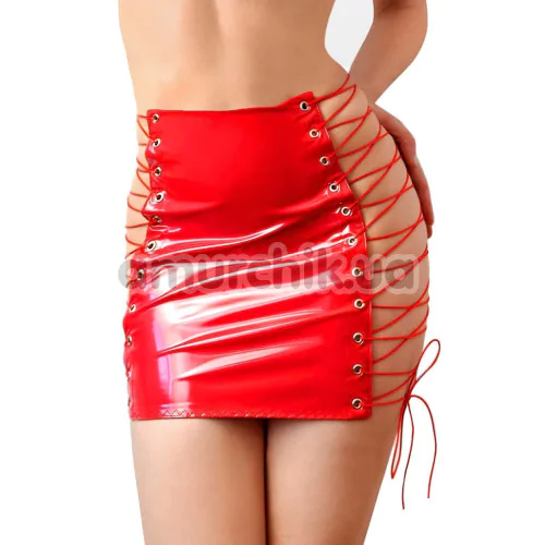 Юбка виниловая Art of Sex Molly Lacquered, красная - Фото №1