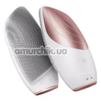 Ультразвуковая щетка для лица Geske Sonic Thermo Facial Brush 6 in 1, кремовая - Фото №1