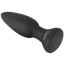Анальная пробка с вибрацией Black Velvets Remote Controlled Vibrating Plug, черная - Фото №2