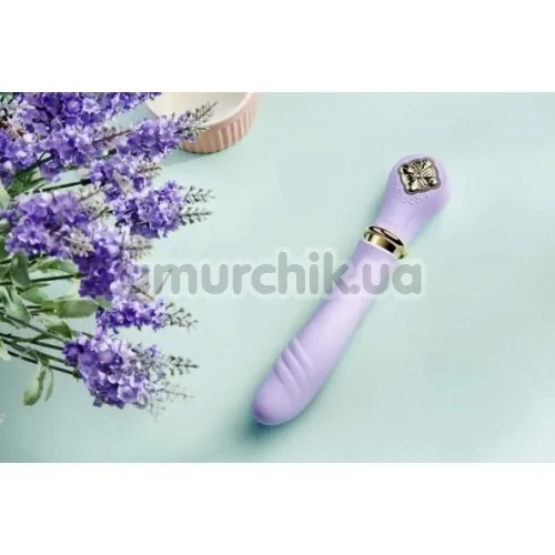 Вибратор с подогревом Zalo Desire Pre-Heating Thruster, фиолетовый