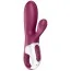 Вібратор з підігрівом Satisfyer Hot Bunny, бордовий - Фото №8