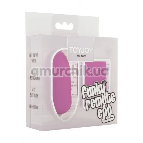 Віброяйце Funky Remote Egg, рожеве