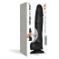 Фалоімітатор Strap-On-Me Sliding Skin Realistic Dildo XXL, чорний - Фото №7