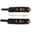 Наручники Bad Kitty Naughty Toys Cuffs With Rose-Gold Chain, черные - Фото №4