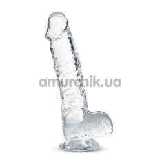 Фаллоимитатор Naturally Yours 6 Crystalline Dildo, прозрачный - Фото №1