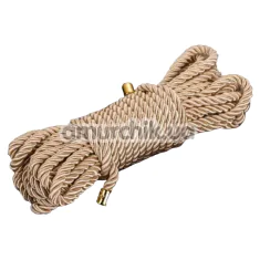 Мотузка Upko Restraints Bondage Rope 10м, золота - Фото №1
