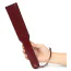 Шльопалка Liebe Seele Wine Red Dual Sensation Leather Spanking Paddle, бордова - Фото №7