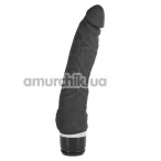 Вибратор Silicone Classic Slim черный - Фото №1