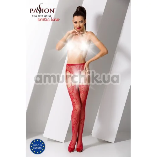 Колготки Passion Free Your Senses S016, красные