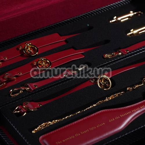 Бондажный набор Upko Kinky Tools Set, красный