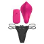 Кліторальний вібратор з підігрівом Liebe Pleasure Toys Panty Vibe, рожевий - Фото №4