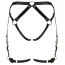 Гартери Obsessive Spicy Black Harness A762, чорні - Фото №8