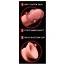 Фалоімітатор King Cock Plus 6 Triple Density Cock With Swinging Balls, тілесний - Фото №8