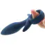 Анальная пробка с вибрацией Renegade Vibrating King Plug Rechargeable Small, голубая - Фото №6