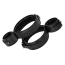 Фіксатори для рук і ніг Bedroom Fantasies Thigh & Wrist Restraints, чорні - Фото №1