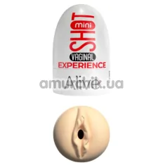 Мастурбатор Alive Mini Shot Vaginal Experience, телесный - Фото №1