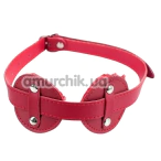 Маска DS Fetish BDSM Blindfold, красная - Фото №1