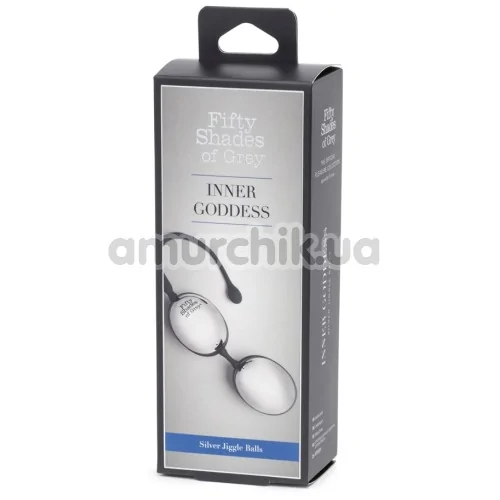 Вагинальные шарики Fifty Shades of Grey Inner Goddess Silver Jiggle Balls