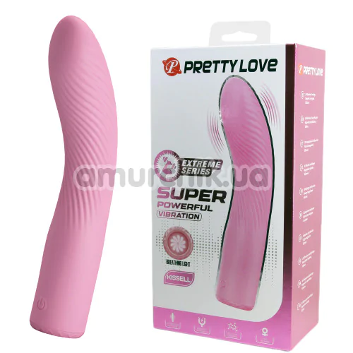 Вибратор для точки G Pretty Love Kissell, розовый