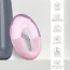 Массажер для глаз Geske Cool & Warm Eye Massager 7 in 1, светло-розовый - Фото №11