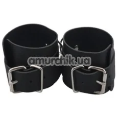 Наручники Handcuffs With Chain, чёрные - Фото №1