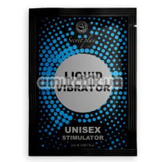 Збуджуючий гель з ефектом вібрації Secret Play Liquid Vibrator Unisex Stimulator, 2 мл - Фото №1