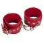 Наручники Leather Restraints Hand Cuffs, червоні - Фото №1