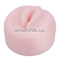 Насадка на помпу у вигляді вагіни Men Powerup Vagina широка, тілесна - Фото №1