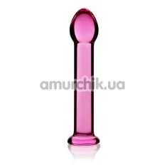 Фаллоимитатор LoveToy Glass Romance GS01, розовый - Фото №1
