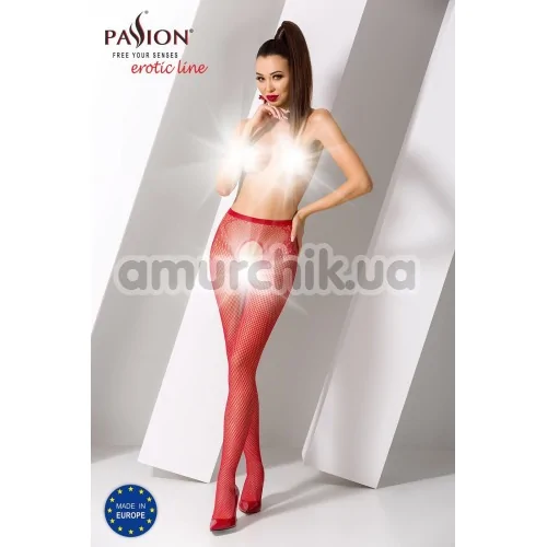 Колготки Passion Free Your Senses S019, красные
