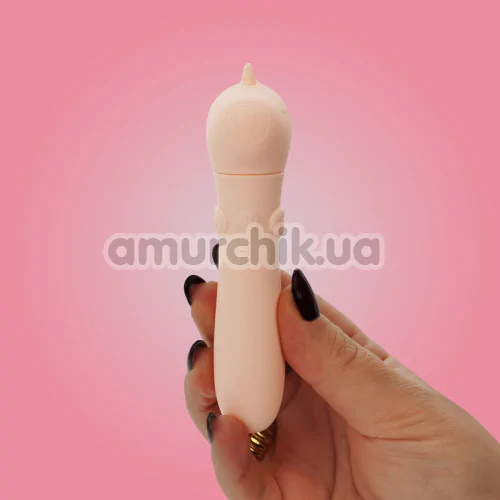 Кліторальний вібратор Unihorn Usb Heart Throb, рожевий
