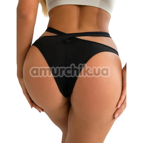 Трусики Star Night Sexy Hollow Out Panties, черные