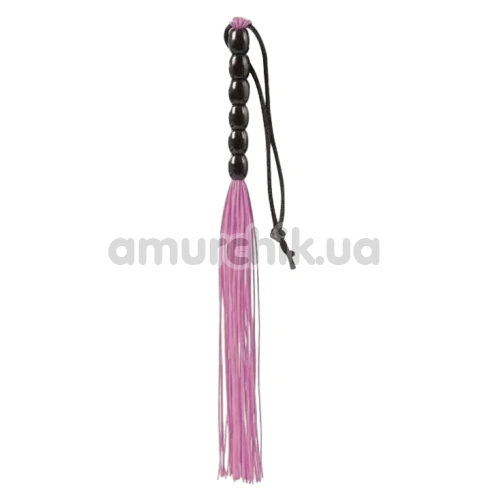 Флоггер DS Fetish Mini Flogger Balls, розовый