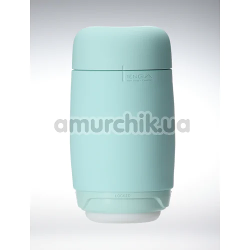 Мастурбатор Tenga Puffy Mint Green, бирюзовый