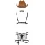 Костюм шерифа Obsessive Cowgirl 832-CST-1 - Фото №4