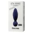 Анальная пробка с вибрацией Adrien Lastic Exploring Senses Little Rocket, синяя - Фото №6