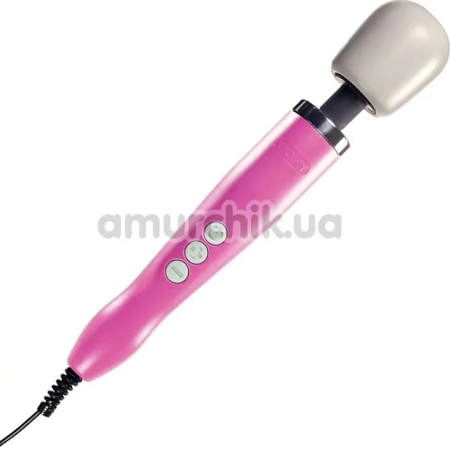 Універсальний вібромасажер Doxy Mains Vibrating Body Massager, рожевий