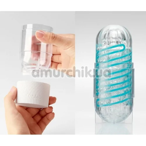 Мастурбатор Tenga Spinner Tetra 01, прозрачный